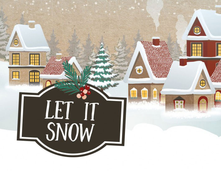 Let it snow kerstpakketten